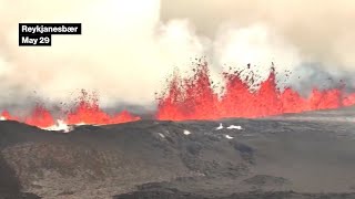 Volcano Near Icelandic Fishing Town Erupting Again