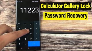 How to Recover Forgotten Password for Calculator Vault Gallery Lock App screenshot 5