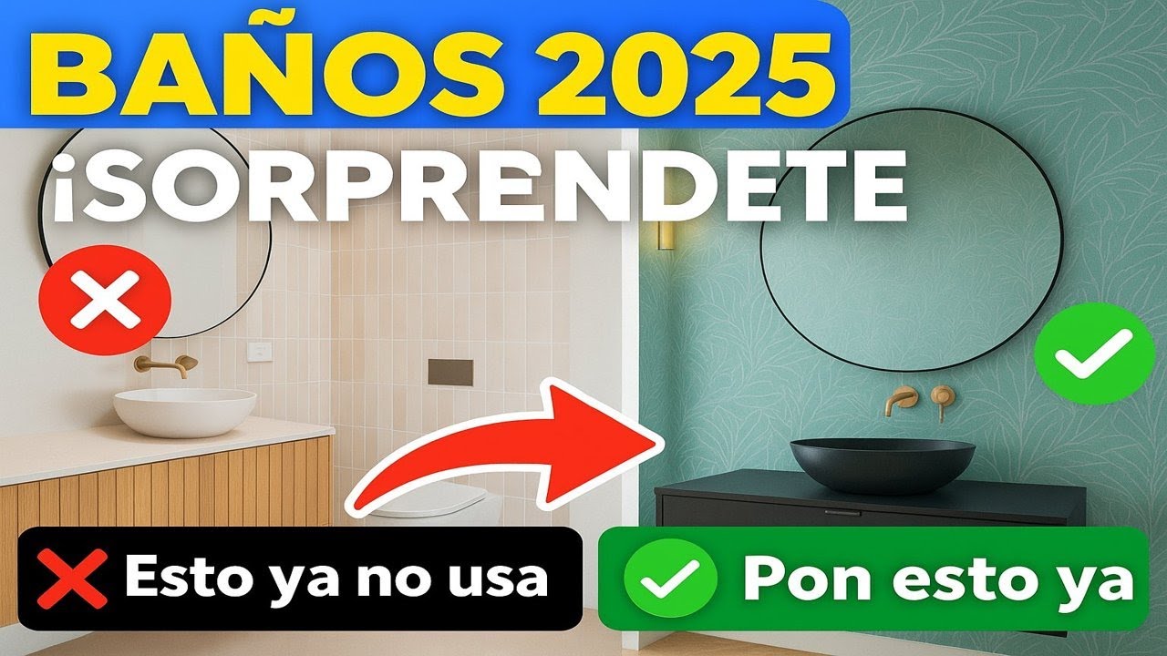 Tendencias Baños Modernos 2026 ¡Estas Tendencias Te Van a Sorprender!