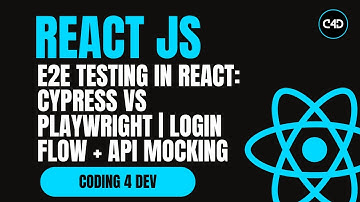 E2E Testing in React: Cypress vs Playwright 🧪 | Login Flow + API Mocking