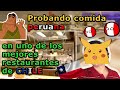 Probando comida PERUANA en uno de los mejores restaurantes de CHILE