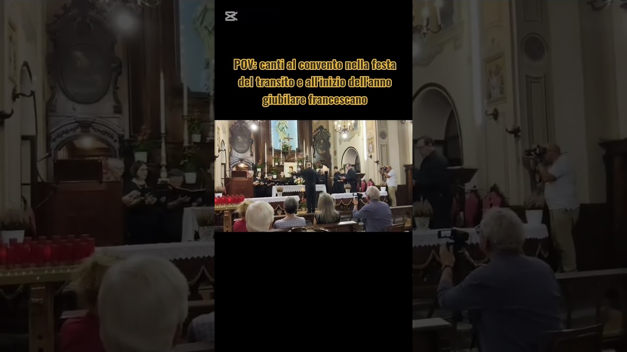 Concerto al convento... #premiere #choir #musica #musicvibes #viral #laudatedominum #music