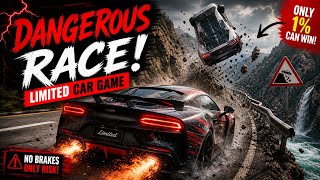 DANGEROUS RACE! 😱 No Brakes Only Risk | Limited Car Game 🏎️ silent hunter  screenshot 5