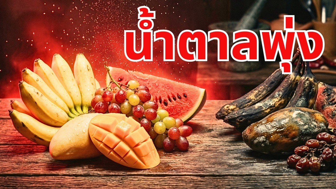 4 ผลไม้ยอดฮิตกินผิดเวลา น้ำตาลพุ่ง