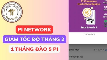 Giảm Tốc Độ Khai Thác Pi Network Mới Nhất l Pi Đã Khan Hiếm l Blog Của Hải