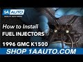 How to Replace CFI Fuel Injectors 1994-98 GMC K1500