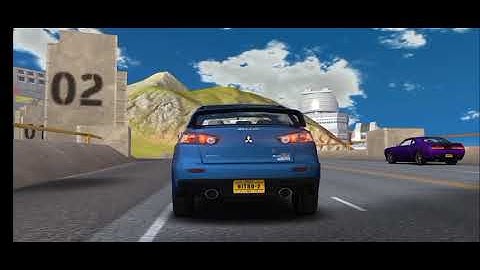 Asphalt Nitro 2 - Gameplay Walkthrough Part 1 -MITSUBISHI LANCER EVOLUTION (IOS, Android)