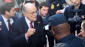 Giuliani is disbarred in New York for lies about Trump