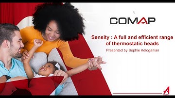 COMAP Webinar: Sensity: A full and efficient range of thermostatic heads