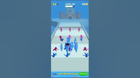 join clash 3d [level-58] NEW GAMEPLAY All level #TRENDING #SHORTS #RUNOFLIFE #MOBILEGAME