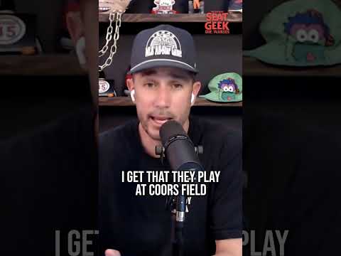 The Rockies pitching looks abysmal again #rockies #baseball #sports #mlb