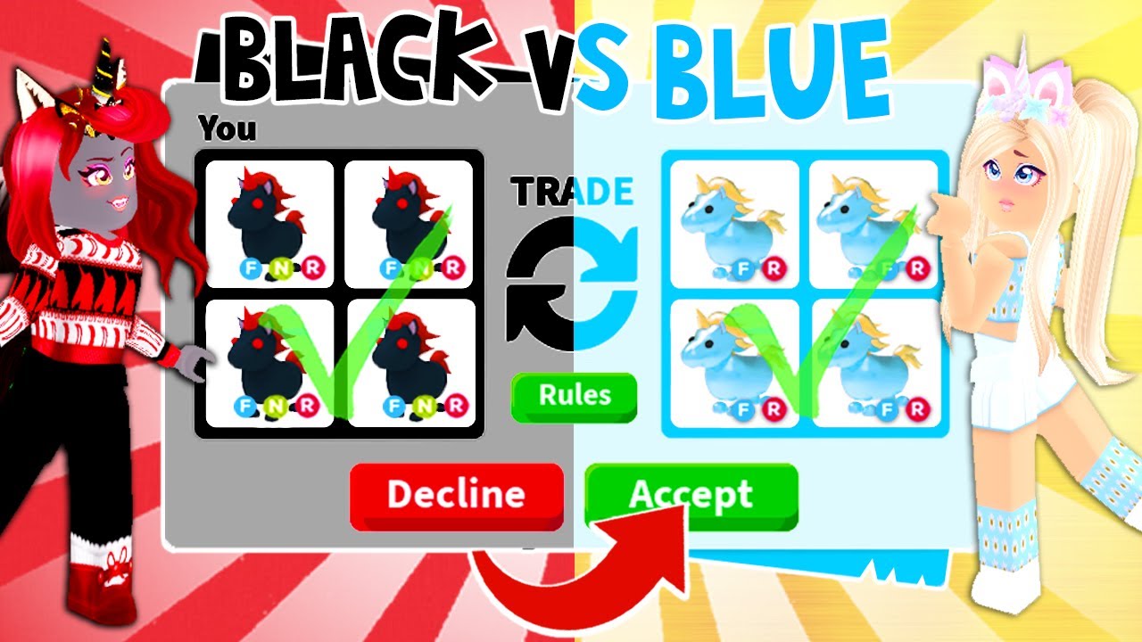 Best Pets Only One Color Trading Challenge In Adopt Me Roblox Youtube - one color trading challenge adopt me roblox youtube