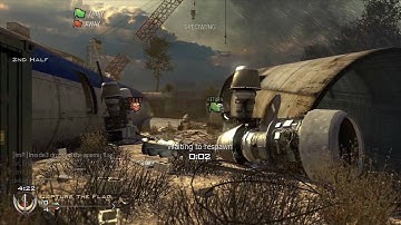 MW2 - 4v4 MLG Varient  - CTF Scrapyard- Dual Commentary  w/CTOM_92