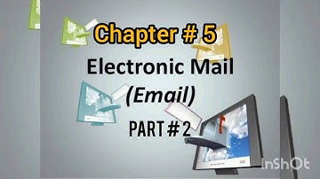 computer class 7 part # 2 Ch # 5 The EMAIL