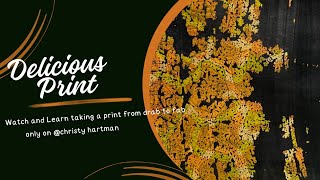 Taking a Gel Print from Drab to Fab on the 5X7 Gel Plate