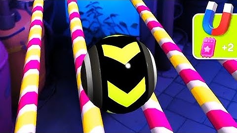 Sky Rolling Ball 3D Gameplay Speedrun iOS Android Level 165