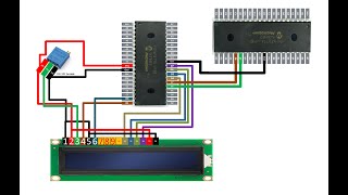 UART Communication Between Two PIC16F877A | Send & Display Data on 16x2 LCD