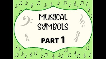 How to read music: Musical symbols (Staff, Bar lines, Notes, Clefs, Time Signature)