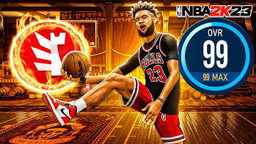 99 OVERALL "2-WAY SLASHING PLAYMAKER" BUILD IS BREAKING NBA 2K23! BEST GUARD BUILD NBA 2K23!