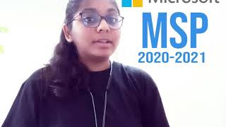 MSP Application (2020-2021) [SELECTED]