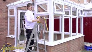 Full Conservatory Installation  Building a Conservatory