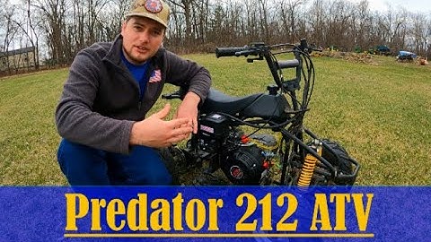 Predator 212 Swapped ATV - Mini Quad with 6.5hp