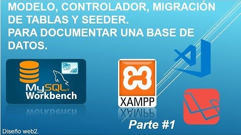Modelo,controlador,migraciones y seeder | Para documentar una base de datos. Parte #1