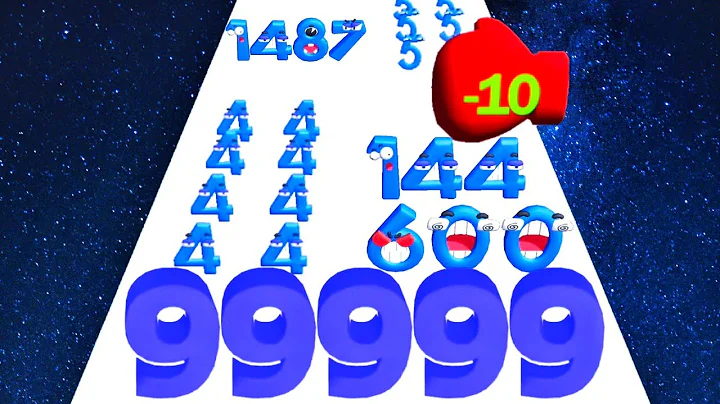 Satisfying Mobile Games Number Master - Number Running Game (Math Games) Part 3
