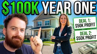 How to Make $100K in a Year Flipping Houses (Step-By-Step)