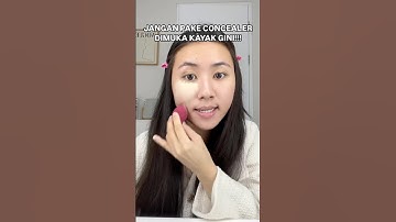 Thumbnail of Jangan pake concealer kayak gini lagi!❌