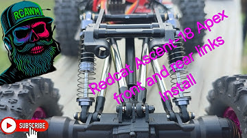 RedCat Ascent 18 Apex Metal Link Upgrade | Front & Rear Install.