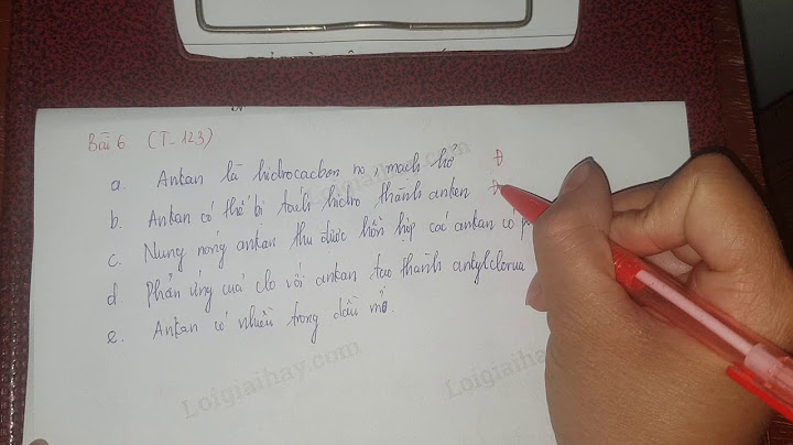 Giải bài tập hóa 11 bài 27 trang 123 năm 2024