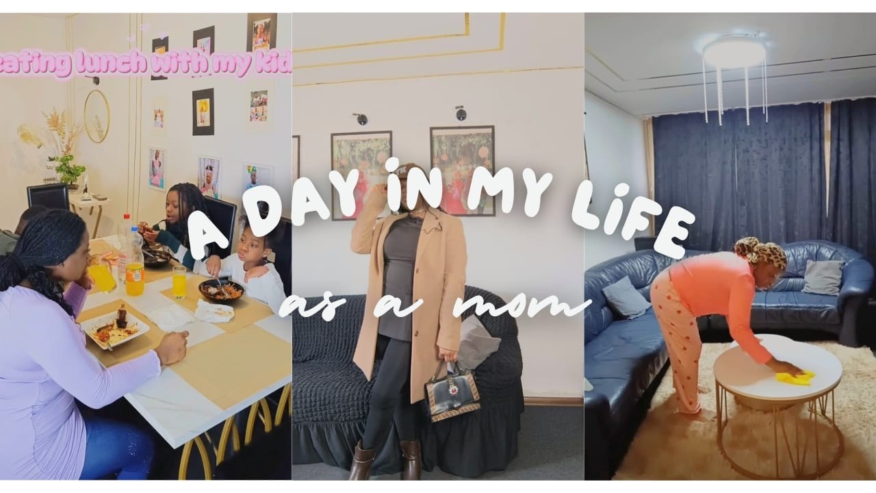 MY DAILY ROUTINE AS  MOM