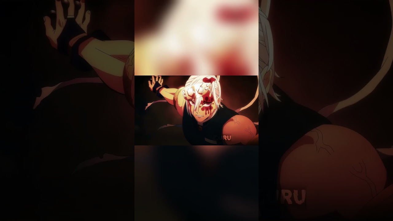 GYOMEI, THE STRONGEST HASHIRA  #anime #demonslayer  #shorts
