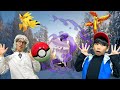 【寸劇】伝説ポケモン達がまさかこんな事になるなんて‼️三鳥ポケモンがロケット団と最終決着‼️いざ勝負だ‼️ポケモン実写版【全力きっずTV】Real Pokémon toy