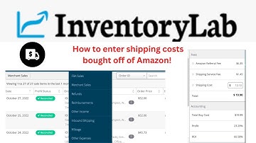 How to Enter Shipping Costs in Inventory Lab