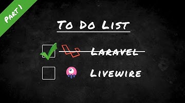 Todolijst: Laravel & Livewire [Deel 1]