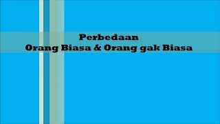 video lucu,perbedaan orang gemuk sama orang kurus