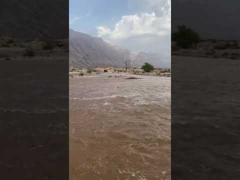 ولاية عبري 19 9 2023 اليوم سلطنة عمان أمطار مطر وديان