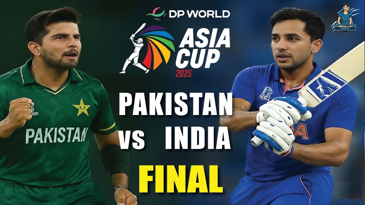 Pakistan vs India Asia Cup 2025 FINAL MATCH #final #pakistan vs #india ...