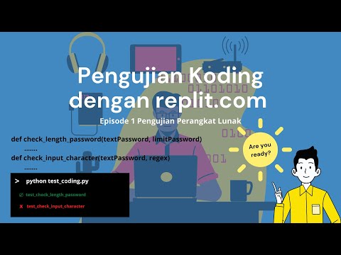 Pengujian Koding (Unit Testing) dengan replit