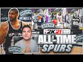 The All-Time San Antonio SPURS Team Builder!