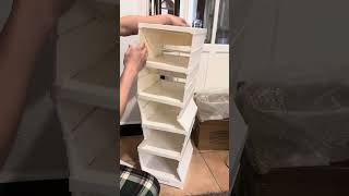 Unboxing Shoe Cabinet from Temu #shoecabinet #temu