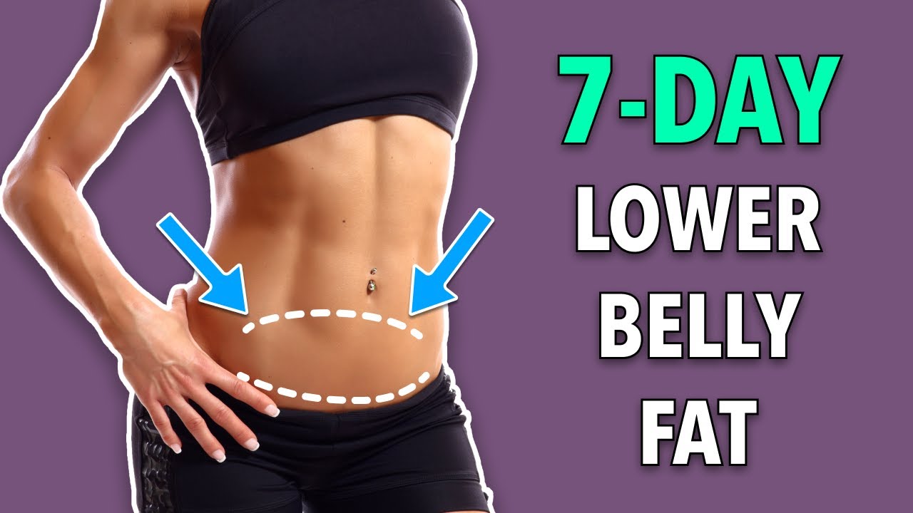 LOSE BELLY FAT in 10 Days (lower belly)