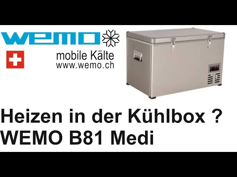 New Update WEMO B81Medi Medizinalkühlbox Transportkühlbox für Pharma Medizin Blut Transport Bericht Erfahrung