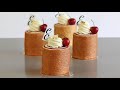 Mini Brazos de Gitano de Cereza y Vainilla/ Cherry & Vanilla Roll Cakes