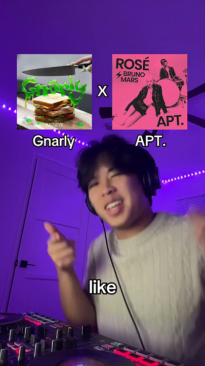 Gnarly x APT. (JadenIsBored Edit) #katseye #kpop #rosé #brunomars