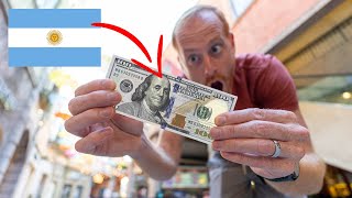 $100 USD in Argentina | How much can you buy?