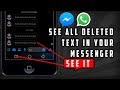 How To See Deleted Messages On Messenger 2020 Biggest Update