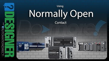 BRX Do-more Designer Using the Normally Open Contact from AutomationDirect